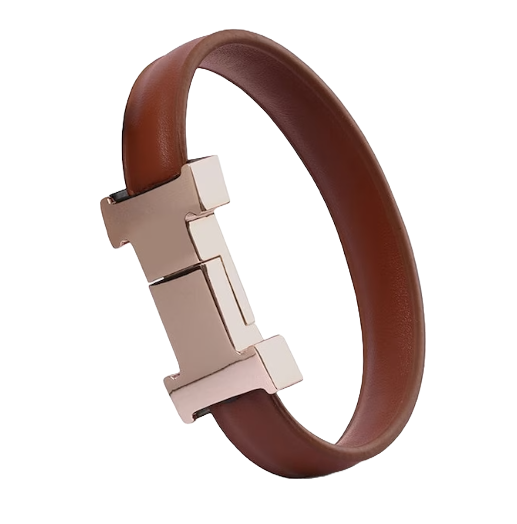 Photo bracelet en cuir LBI