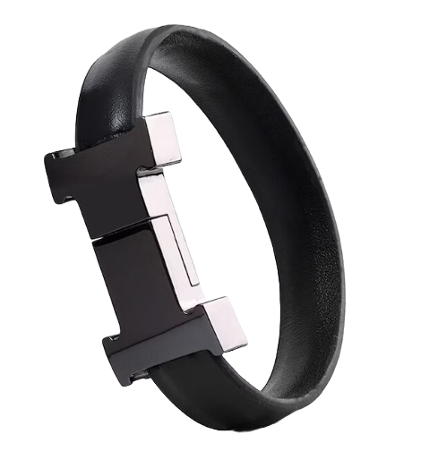 Photo bracelet en cuir LBI